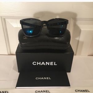 Authentic chanel sunglasses